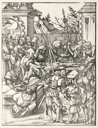 S:t Bartolomeus martyrskap.