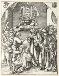 Martyrskap av St. Judas Thaddeus.