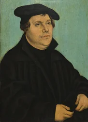 Porträtt av Luther