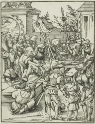 Sankt Bartolomeus, från Apostlarnas martyrium