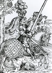 St. George till häst, 1507