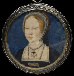 Porträtt av Mary I av England, ca 1521-1525