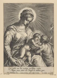 Maria med barnet och Johannes Döparen