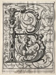 Nytt ABC-häfte: B, 1627.