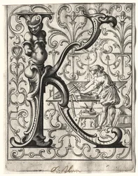 Nytt ABC-häfte: K, 1627.