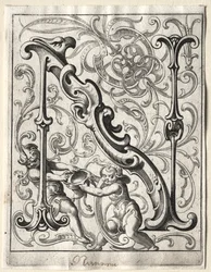 Nytt ABC-häfte: N, 1627.