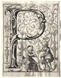 Nytt ABC-häfte: P, 1627.