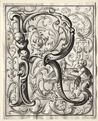 Nytt ABC-häfte: R, 1627.