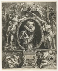Porträtt av Charles Bonaventure de Longueval, greve av Bucquoy Porträtt av Charles-Bonaventure de Longueval, Graaf van Bucquoy