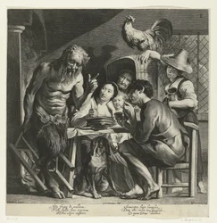 Satyr och bonden