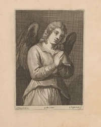 Ängel med korsade armar