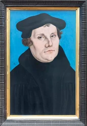 Porträtt av Martin Luther