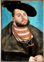 Johann Friedrich den magnifike kurfursten av Sachsen...