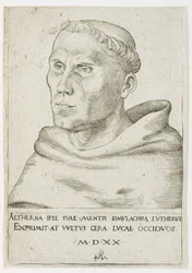 Martin Luther, byst i trekvartsvy