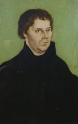 Porträtt av Martin Luther