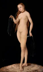 ""Venus"" målning av Lucas Cranach den äldre (1472-1553)
