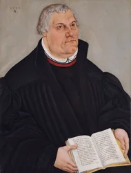 Porträtt av Martin Luther