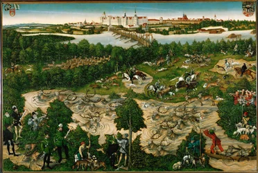 Kurfurst Johann Friedrichs Staghunt (målning)