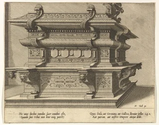 Cnotaphiorum 14, 1563. Skapare: Johannes van Doetecum I, Lucas van Doetecum.