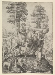 Abigail Before David, ca. 1507.