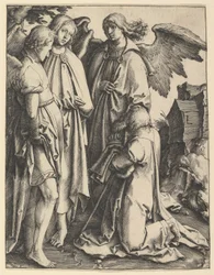 Abraham och tre änglar, ca. 1513.