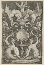 Prydnadspanel, 1528.