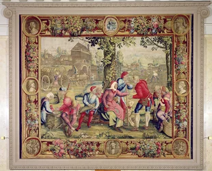 Paying the Harvesters, Gobelins Workshop (gobeläng)