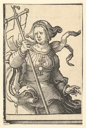 Phrygian Sibyl, från serien Sibyll, ca. 1530.