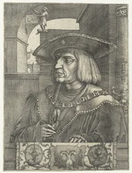 Porträtt av kejsar Maximilian I