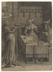 Salome med Johannes Döparens huvud Liten serie Damlistor (serietitel)