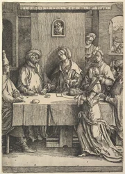 Salome med Johannes Döparens huvud, 1514.