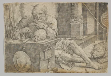 Sankt Hieronymus i sin studie