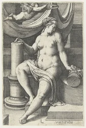 Krya på dig Vortitudo (titel på objekt) Seven Virtues (serietitel)
