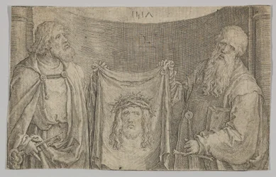 Sts. Peter och Paul med Vernicle, 1517.
