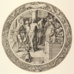 The Flagellation, från Circular Passion, 1509.