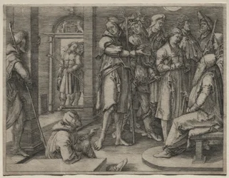 Historien om Josef: Josef tolkar sin dröm för Jakob, 1512.