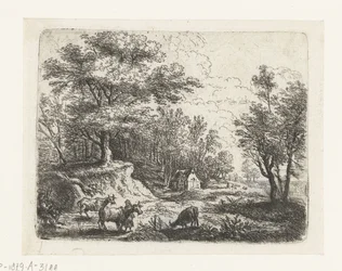 Landskap med tre kor och en kvinna Små landskap (serietitel)