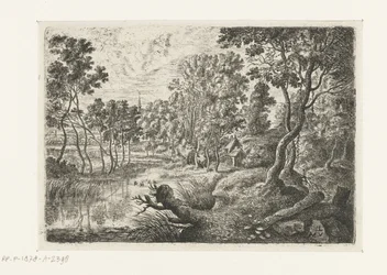 Landskap med en bäck Sex landskap (serietitel)