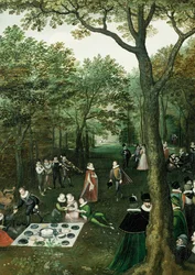 Våren. Picknicken