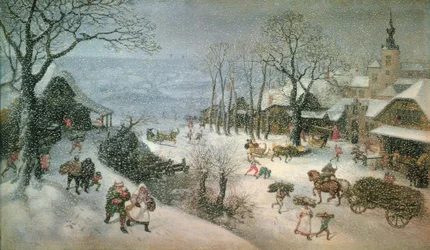 Vinterlandskap - februari