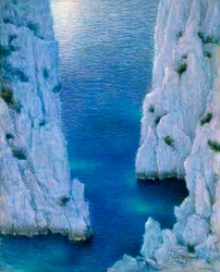 La Calanque, ca 1936 (pastell på papper)