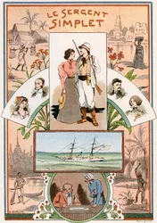 Illustration till boken av Paul d