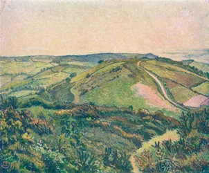 Utsikt från kullen, Fishpond, c1913