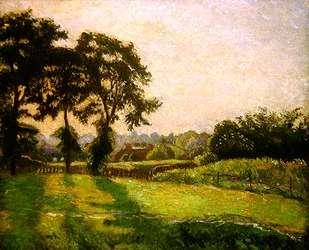 Solnedgång, Finchingfield, juni