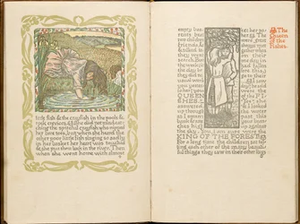 Fiskarnas drottning-flicka som fiskar ål, 1894