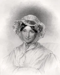 Frances Trollope, graverad av W. Holl, från 