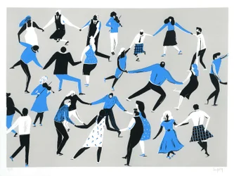 Ceilidh, 2016 (screentryck)