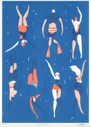 Swimming Pool, 2016 (screentryck)