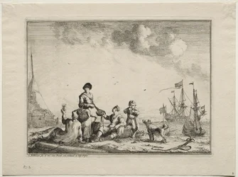 Fiskförsäljare, 1701.