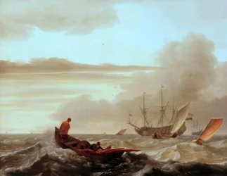 L.Backhuysen, Moving Sea